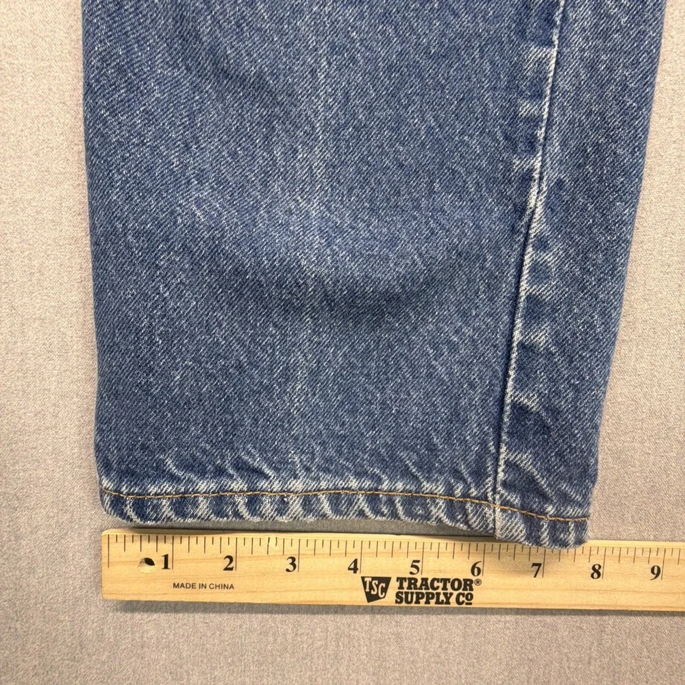 VTG Levi's 505 Orange Tab Straight Jeans Mens 36x34 (Fits 34x33) Made in USA